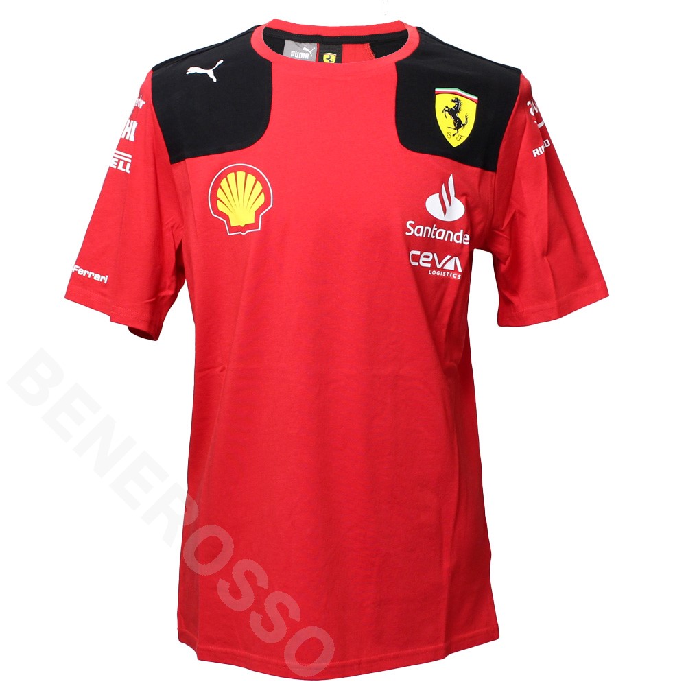 Ferrari（フェラーリ） PUMA スクーデリア チーム Tシャツ 2023 レッド 