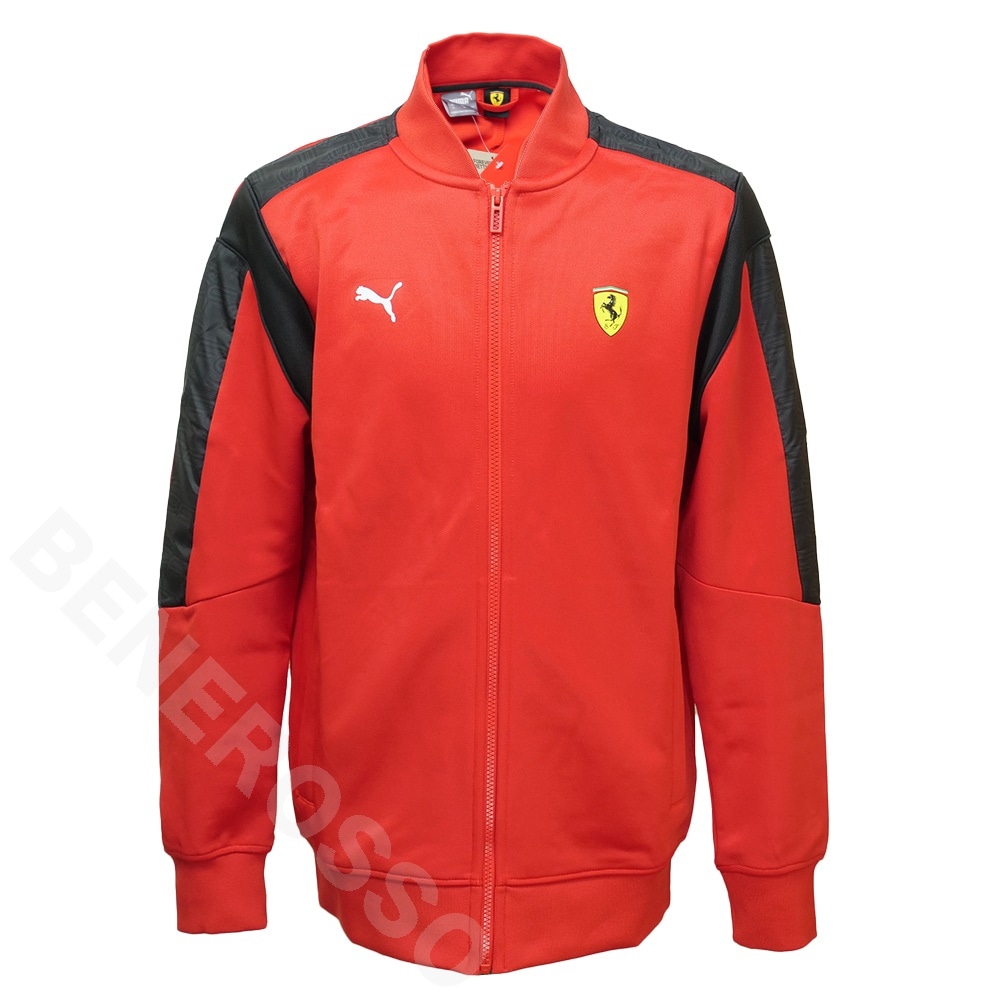 Ferrari（フェラーリ） PUMA レース MT7 トラックジャケット レッド