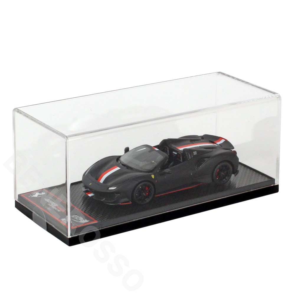 BBR MODELS 1/43スケール フェラーリ 488PISTA Spider C.ルクレール マットブラック BBRC270 MODELS