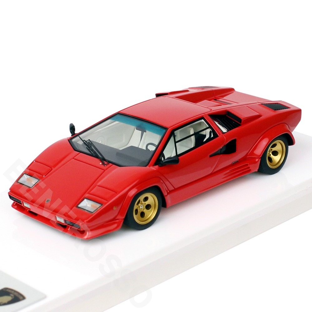 EIDOLON 1/43スケール ランボルギーニ カウンタック LP5000 QV 1988 レッド EM652A｜br-sf