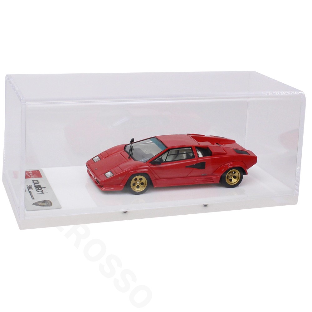 EIDOLON 1/43スケール ランボルギーニ カウンタック LP5000 QV 1988 レッド EM652A｜br-sf｜08