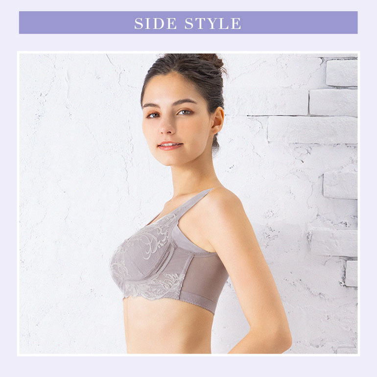BRADELIS NewYork ブラジャー ノンワイヤー フロントファスナー