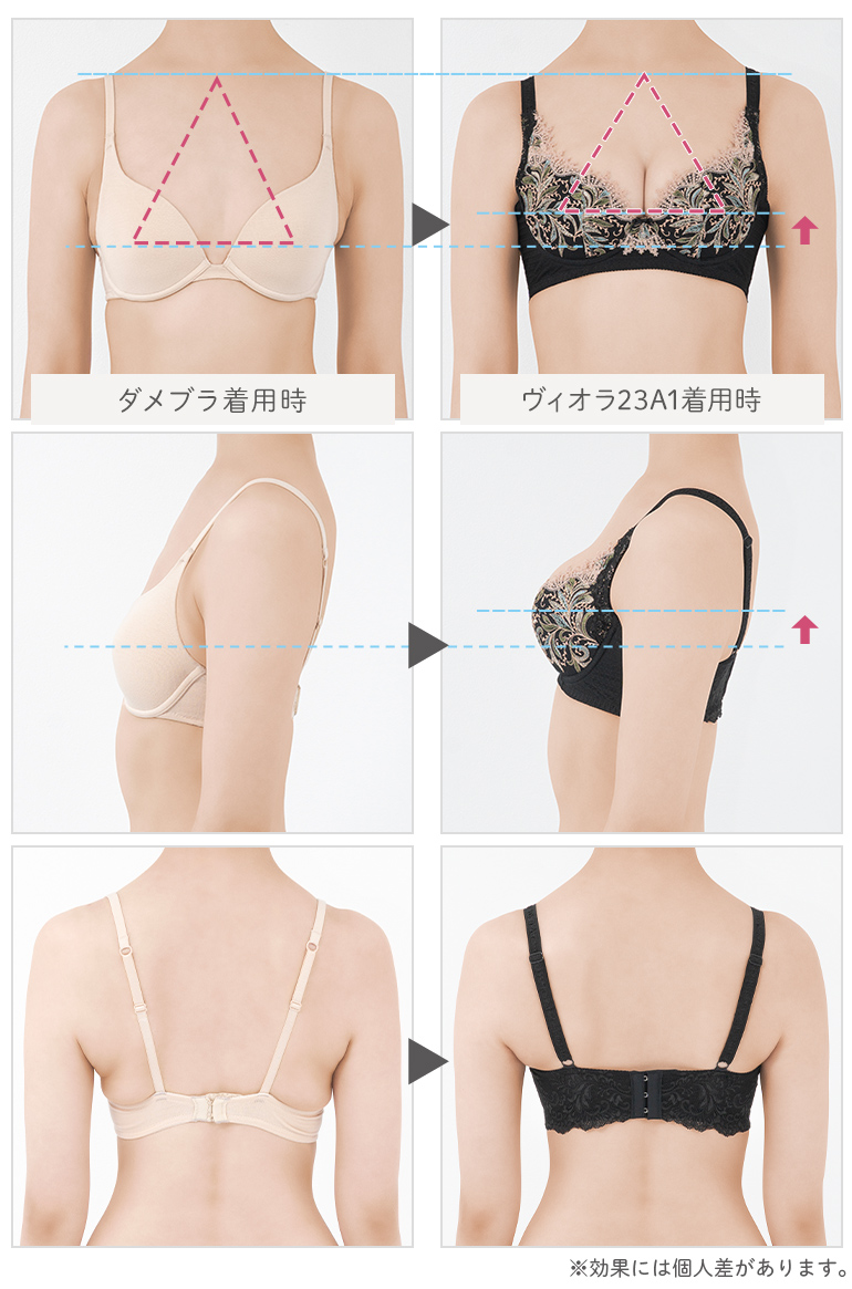 BRADELIS NewYork 育乳ブラ ブラジャー下着 補整 補正 谷間
