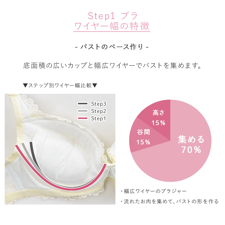 BRADELIS NewYork 育乳 育乳ブラ ブラジャー下着 補正 bradelis
