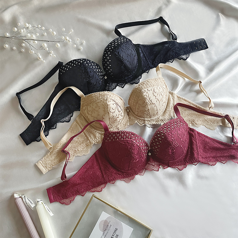 育乳ブラ ブラジャー 下着  補整 補正 脇高 育乳 谷間 バストアップ BRADELIS ブラデリス ジャクリーンステップ3ブラ24A1 ジャクリーンタイプ 0904slの画像