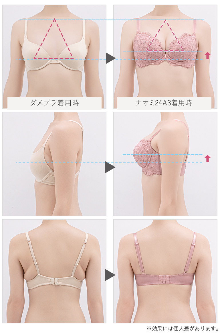 BRADELIS NewYork 育乳ブラ ブラジャー ブラ 脇高 下着 補整