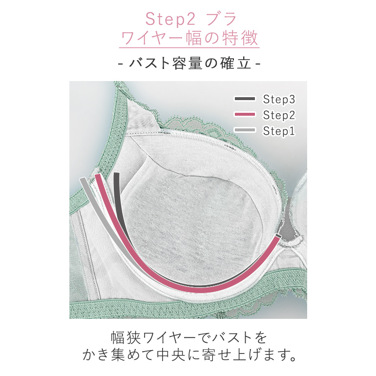 BRADELIS NewYork 育乳ブラ ブラジャー ブラ 下着 育乳 脇高