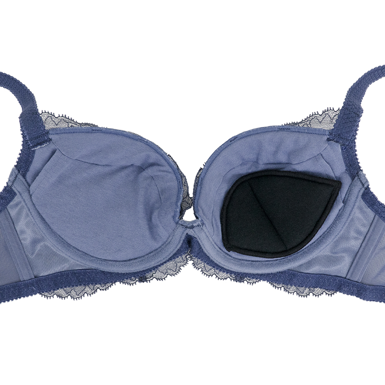 ブラジャー ブラ 下着 レディース 脇高 補整 補正 谷間 育乳 バストアップ レース BRADELIS bradelis ブラデリス ナオミステップ2ブラ25A1 ナオミタイプの画像