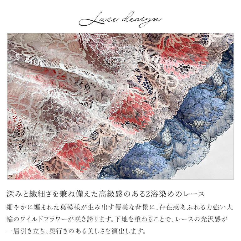 ブラジャー ブラ 下着 レディース 脇高 補整 補正 谷間 育乳 バストアップ レース BRADELIS bradelis ブラデリス ナオミステップ2ブラ25A1 ナオミタイプの画像