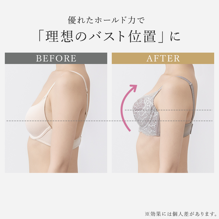 ブラジャー ブラ 下着 レディース 脇高 補整 補正 谷間 育乳 バストアップ レース BRADELIS bradelis ブラデリス ナオミステップ2ブラ25A1 ナオミタイプの画像