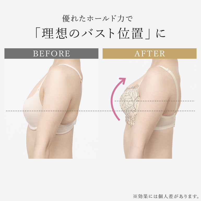 ブラジャー ブラ 下着 レディース 脇高 補整 補正 谷間 育乳 バストアップ レース BRADELIS bradelis ブラデリス ナオミステップ2ブラ25A3 ナオミタイプ 0101slの画像