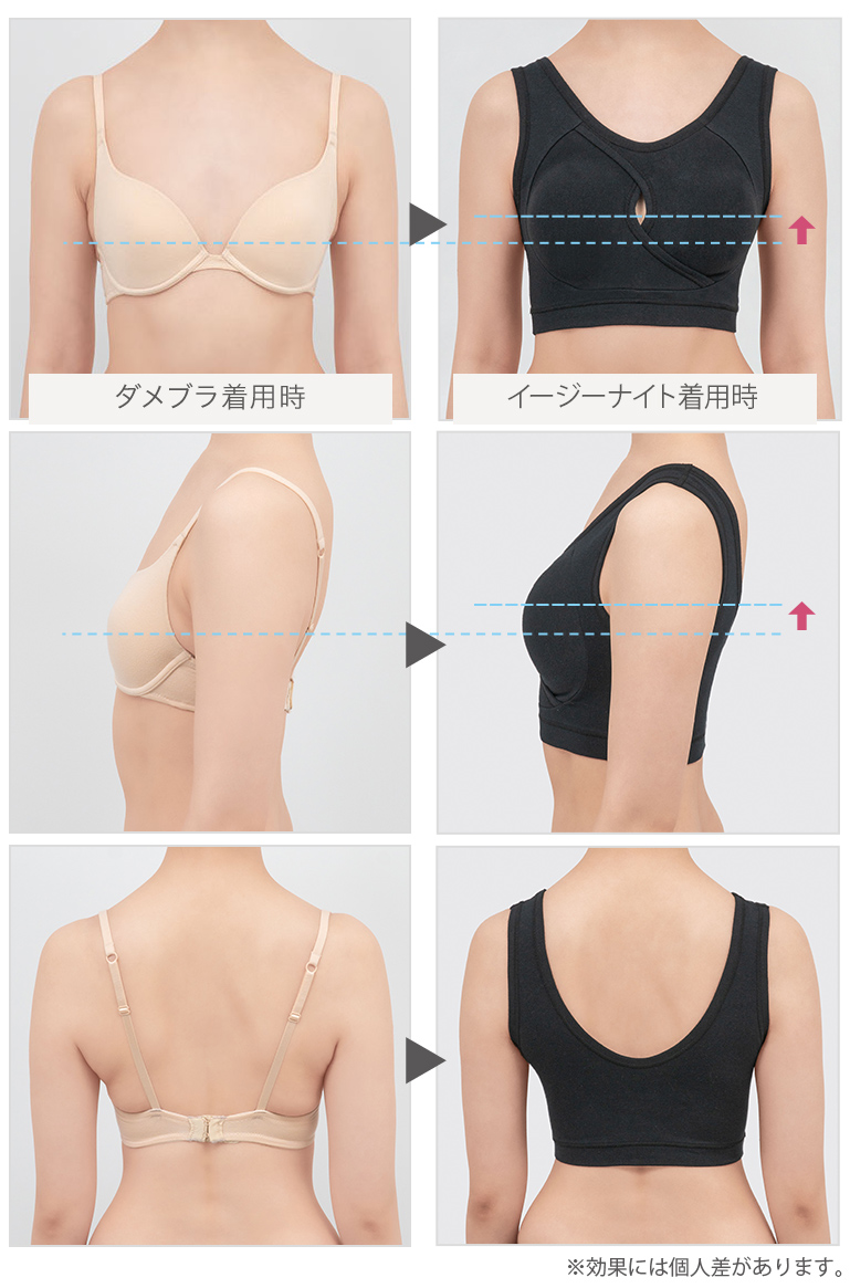 未使用タグ付き　ブラデリスイージーナイトブラ65〜70DE 2枚セット BRADELIS NewYork / ノンワイヤー】イージーナイトブラ