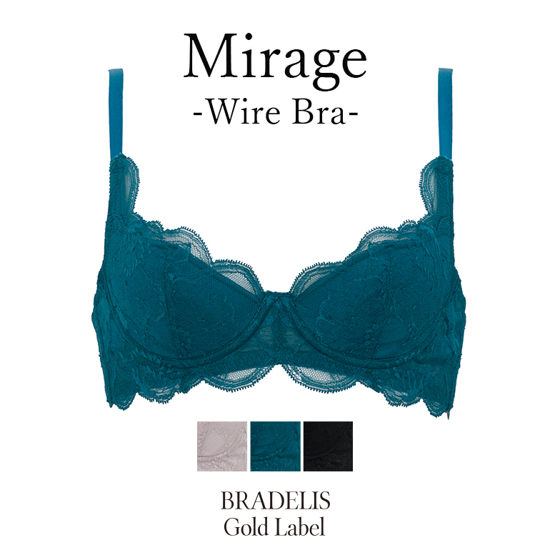 ブラデリスニューヨーク ゴールドレーベル Mirage Wire Bra
