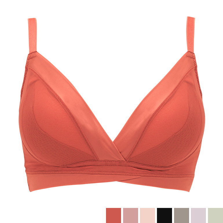 新色追加 ブラジャー ノンワイヤー ブラ 脇高 下着 盛れる 昼夜兼用 補正 産後 締めつけない ブラデリスハグミー ブラレット オンラインストア限定 定番 爆買 | BRADELIS NewYork | 07