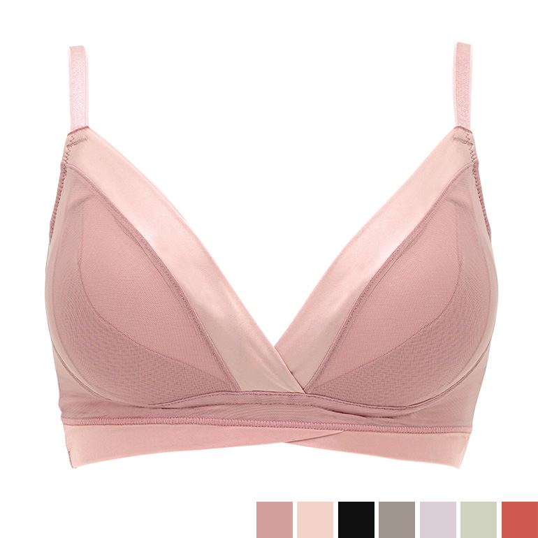 新色追加 ブラジャー ノンワイヤー ブラ 脇高 下着 盛れる 昼夜兼用 補正 産後 締めつけない ブラデリスハグミー ブラレット オンラインストア限定 定番 爆買 | BRADELIS NewYork | 03