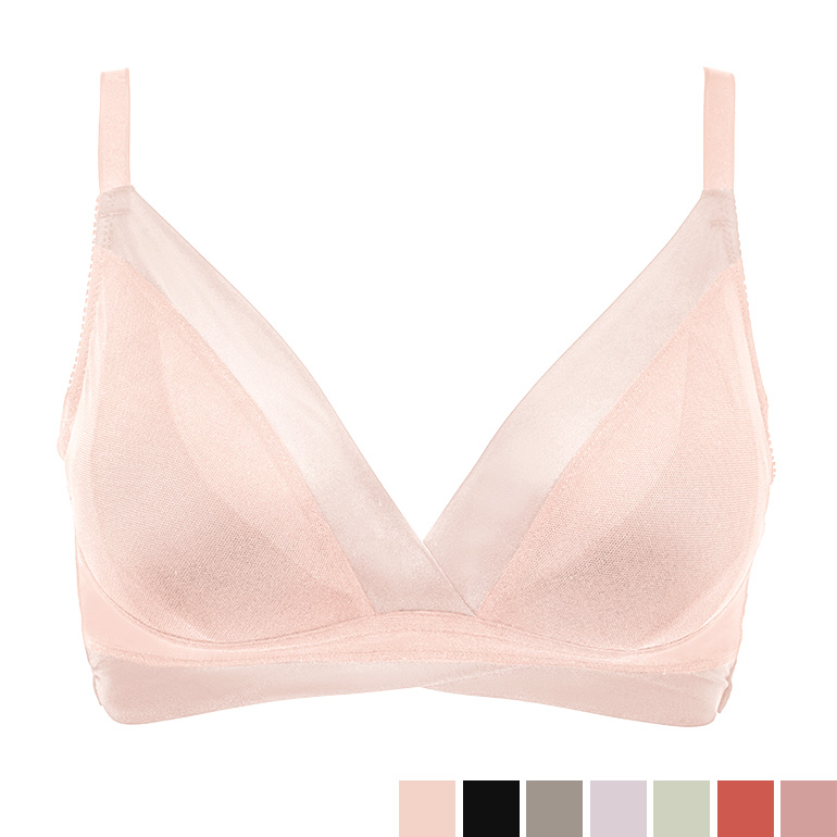 新色追加 ブラジャー ノンワイヤー ブラ 脇高 下着 盛れる 昼夜兼用 補正 産後 締めつけない ブラデリスハグミー ブラレット オンラインストア限定 定番 爆買 | BRADELIS NewYork | 02
