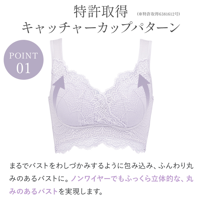 BRADELIS NewYork 新色登場 ノンワイヤー ナイトブラ ブラジャー