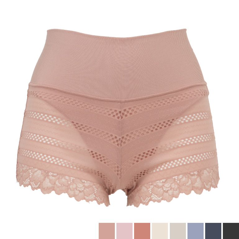 ショーツ パンツ レディース 下着 接触冷感 補正 綿  締めつけない ヒップアップ レース 吸水性 BRADELIS ブラデリス オールインワンスタイルショーツ | BRADELIS NewYork | 02