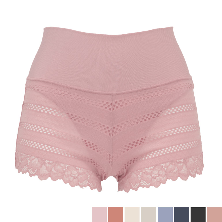 ショーツ パンツ レディース 下着 接触冷感 補正 綿  締めつけない ヒップアップ レース 吸水性 BRADELIS ブラデリス オールインワンスタイルショーツ | BRADELIS NewYork | 04