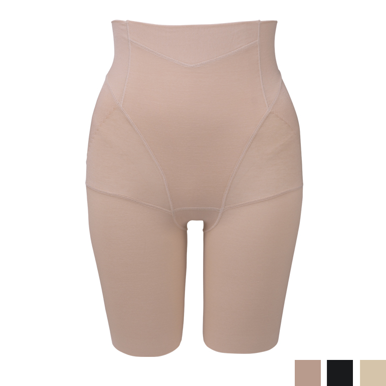 ガードル ショーツ レディース 一枚履き 下着 ソフト補正 ヒップアップ 骨盤矯正  綿混 ブラデリス 桃パンツ おしりが桃ソフトサポートガードル 定番 爆買 | BRADELIS NewYork | 03