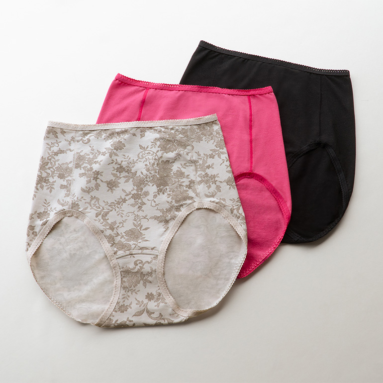 数量限定 3枚SET ショーツ レディース パンツ ノーマル 下着 綿 福袋 響きにくい おしりが桃パンツ ブラデリス モモパンツ周年記念3枚セット 爆買の画像