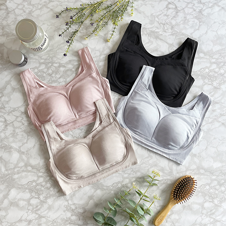 ゆきねえ とろける肌触りソフトシルク混ライトブラ