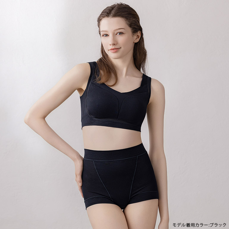 ゆきねえ とろける肌触りソフトシルク混ライトブラ