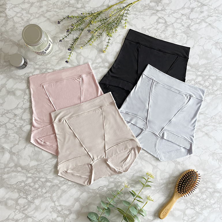 ゆきねえとろけるソフトシルク混ライトショーツ