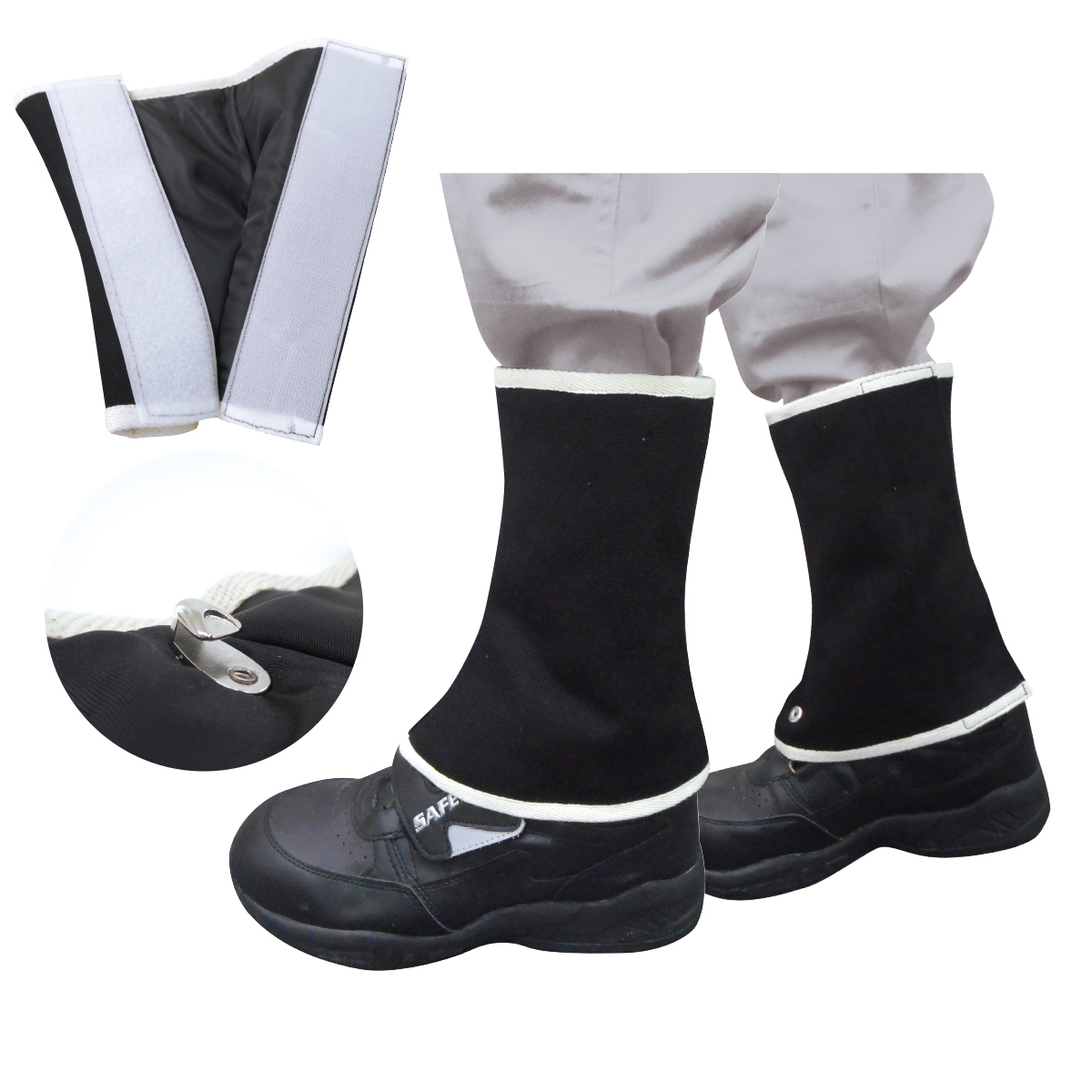 発熱フットウォーマー BR-014 脚絆 7色展開 導電性能 発熱 保温力を発揮 コアブリッドビー 足元暖房 つま先や末端冷え性に |  | 06