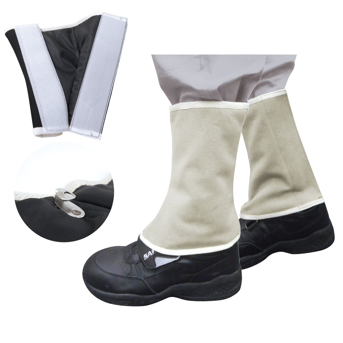 発熱フットウォーマー BR-014 脚絆 7色展開 導電性能 発熱 保温力を発揮 コアブリッドビー 足元暖房 つま先や末端冷え性に |  | 05