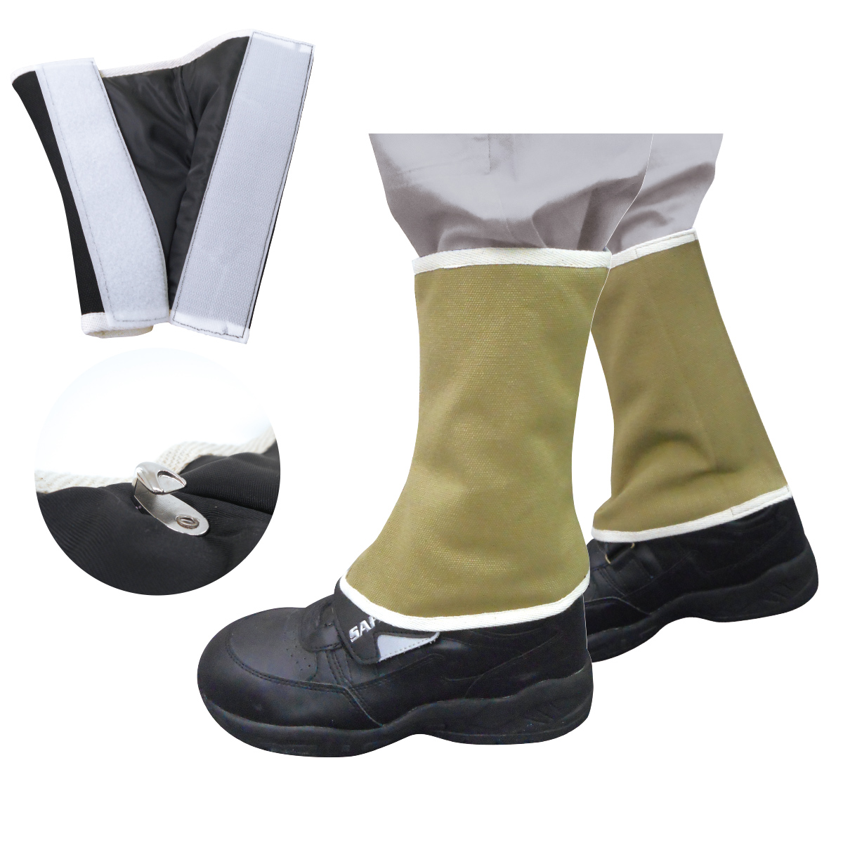 発熱フットウォーマー BR-014 脚絆 7色展開 導電性能 発熱 保温力を発揮 コアブリッドビー 足元暖房 つま先や末端冷え性に |  | 07