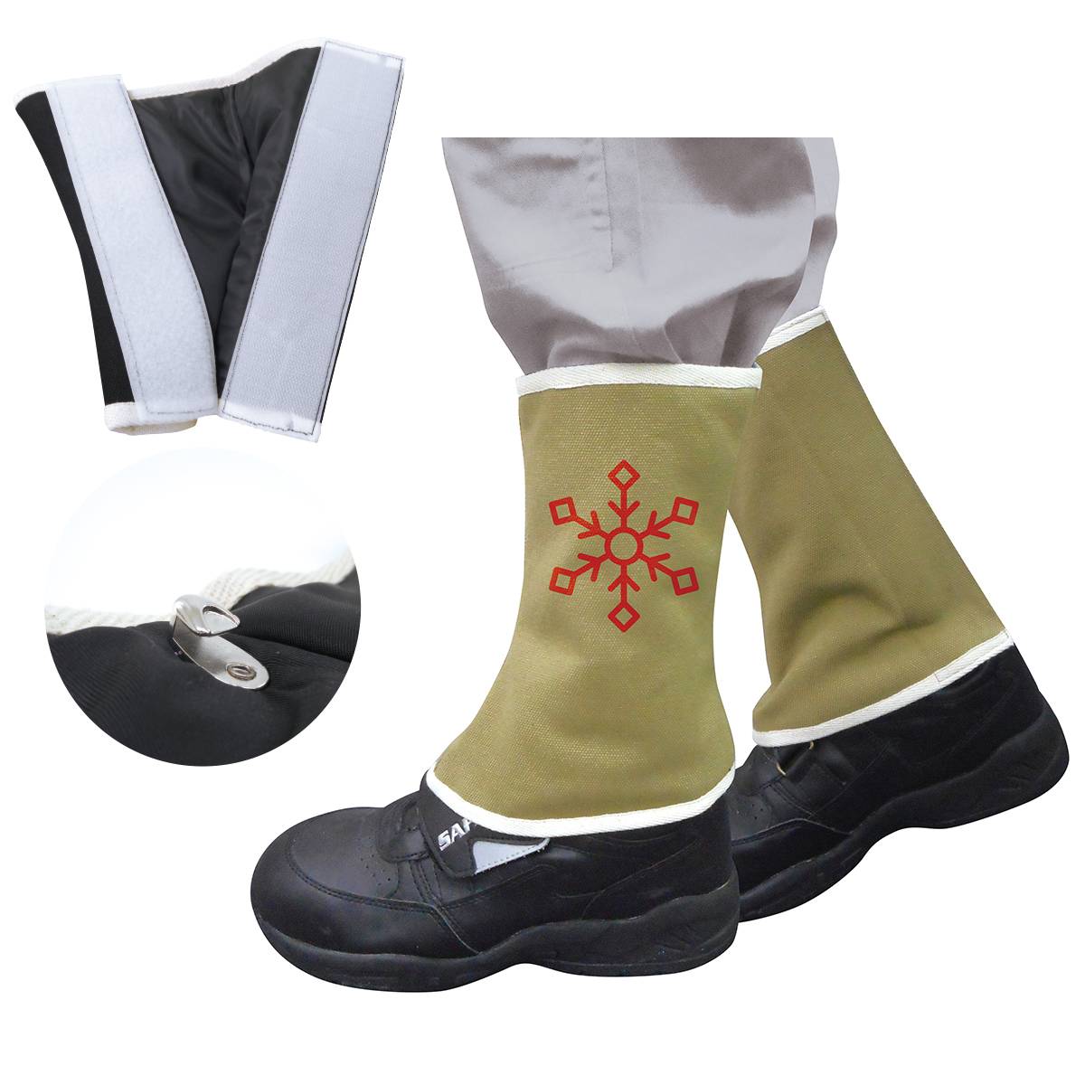 発熱フットウォーマー BR-014 脚絆 7色展開 導電性能 発熱 保温力を発揮 コアブリッドビー 足元暖房 つま先や末端冷え性に |  | 04