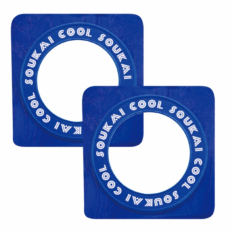 空調エアコン服 自作キット2四角タイプ BR-690 アイロンワッペン2枚セット お持ちの服が空調エアコン服に 実用新案登録済 ブレイン | ブレイン | 01