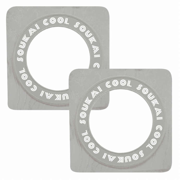 空調エアコン服 自作キット2四角タイプ BR-690 アイロンワッペン2枚セット お持ちの服が空調エアコン服に 実用新案登録済 ブレイン | ブレイン | 02