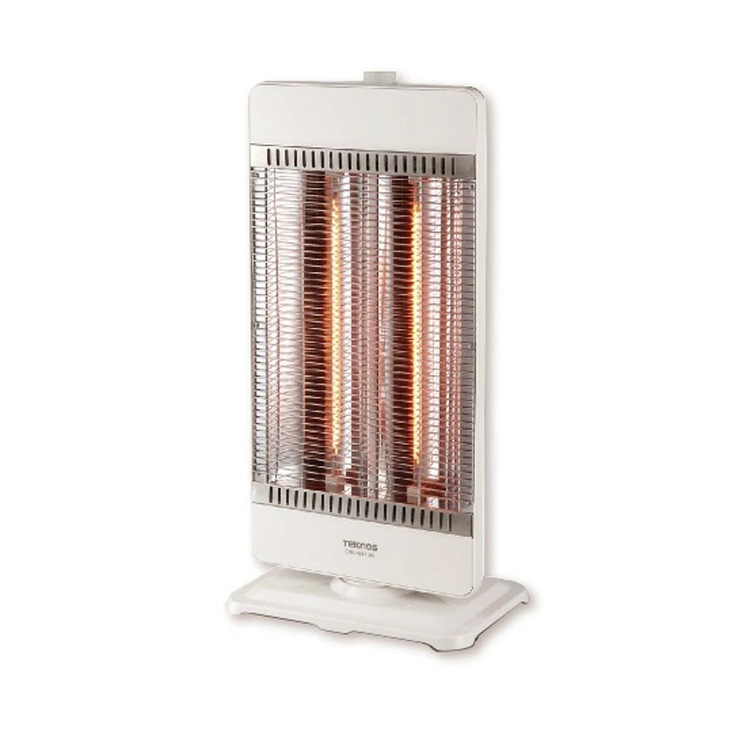 TEKNOS CHM-4532(W) CHM-4532(K) カーボンヒーター 900W /450W 管2灯切替式 遠赤外線暖房 首振り 転倒防止 サーモスタット 安全機能付 | TEKNOS | 01