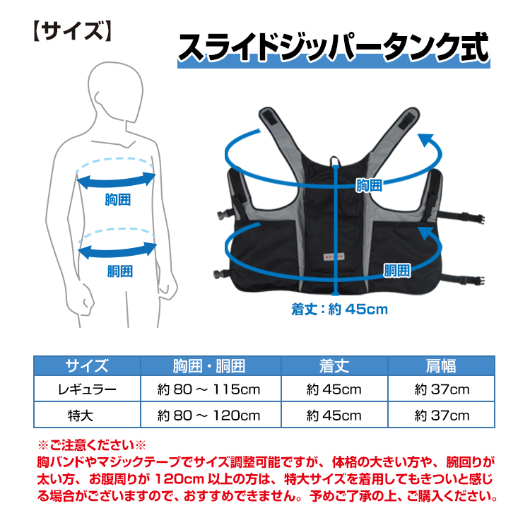 【あお 通知不良続き 発送遅め様】専用　注水式ベストMサイズ 水冷服 ICWベストプロXセット 脇下冷却仕様 フリーサイズ