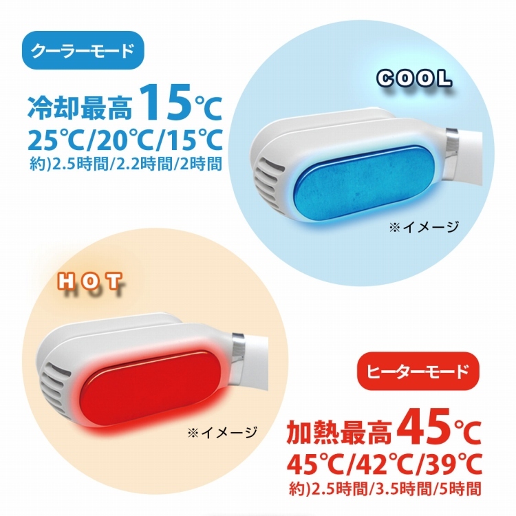 新品未使用 ネッククーラー ヒーター ペルチェ式 送料無料(一部地域を除く) （正規認定品）BR-781 ネッククーラー