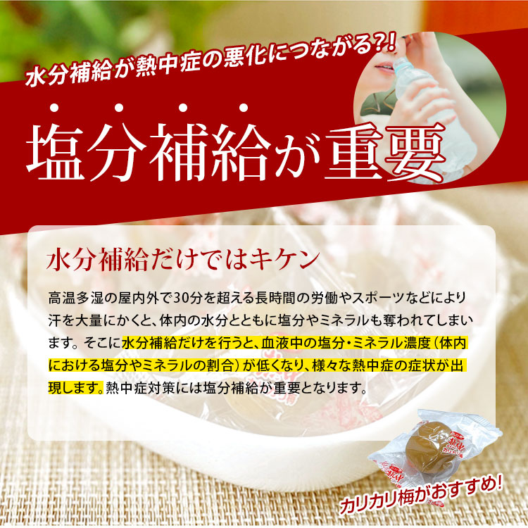 熱中カリカリ梅