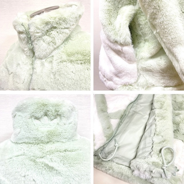 adidas Originals ファートラックジャケット （リネングリーン/オフ