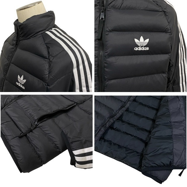 adidas Originals パデッド スタンドカラー パファージャケット