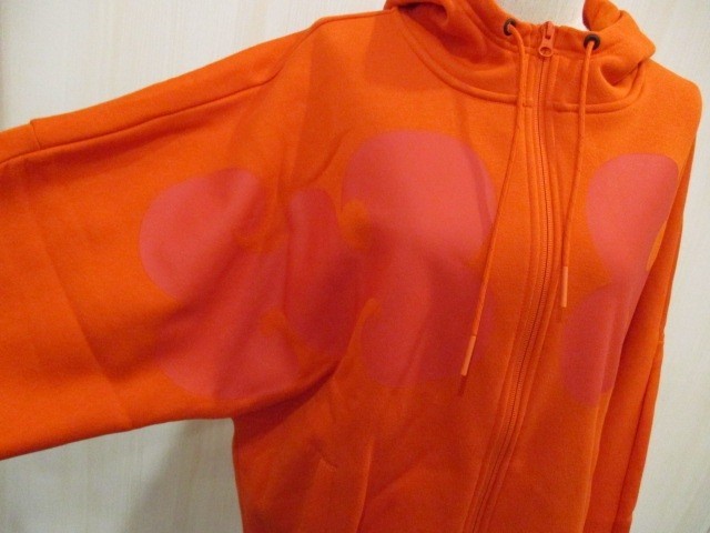 売れ筋商品|||adidas　Originals  レディース　 マリメッコ フーデッド トラックトップ　（カレッジオレンジ）(HJ7304） adidas パーカー マリメッコ フーデッド トラックトップ
