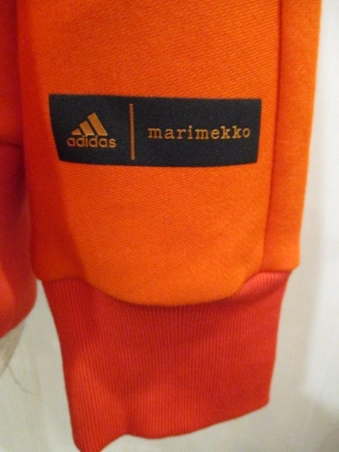 売れ筋商品|||adidas　Originals  レディース　 マリメッコ フーデッド トラックトップ　（カレッジオレンジ）(HJ7304） adidas Originals レディース マリメッコ フーデッド トラック