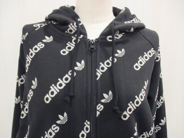 adidas Originals レディース クロップド モノグラム トラック