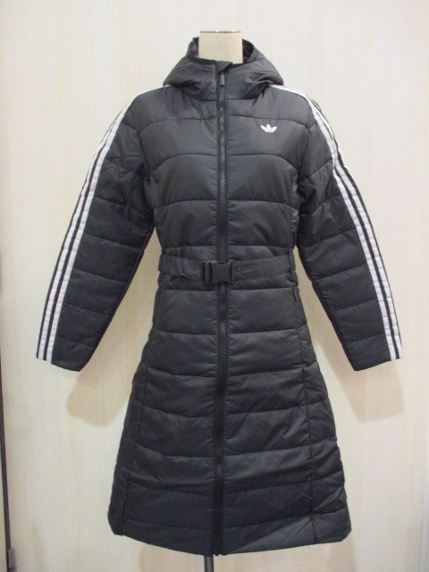 adidas Originals レディース フード付きプレミアム ロングスリム