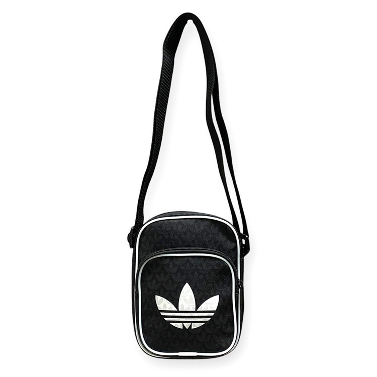 adidas Originals モノグラム スモールバッグ （ブラック/クラウド 