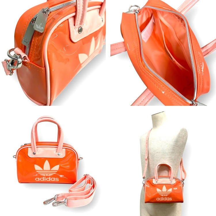 adidas Originals アディカラー ミニボウリングバッグ （セミコーラル 