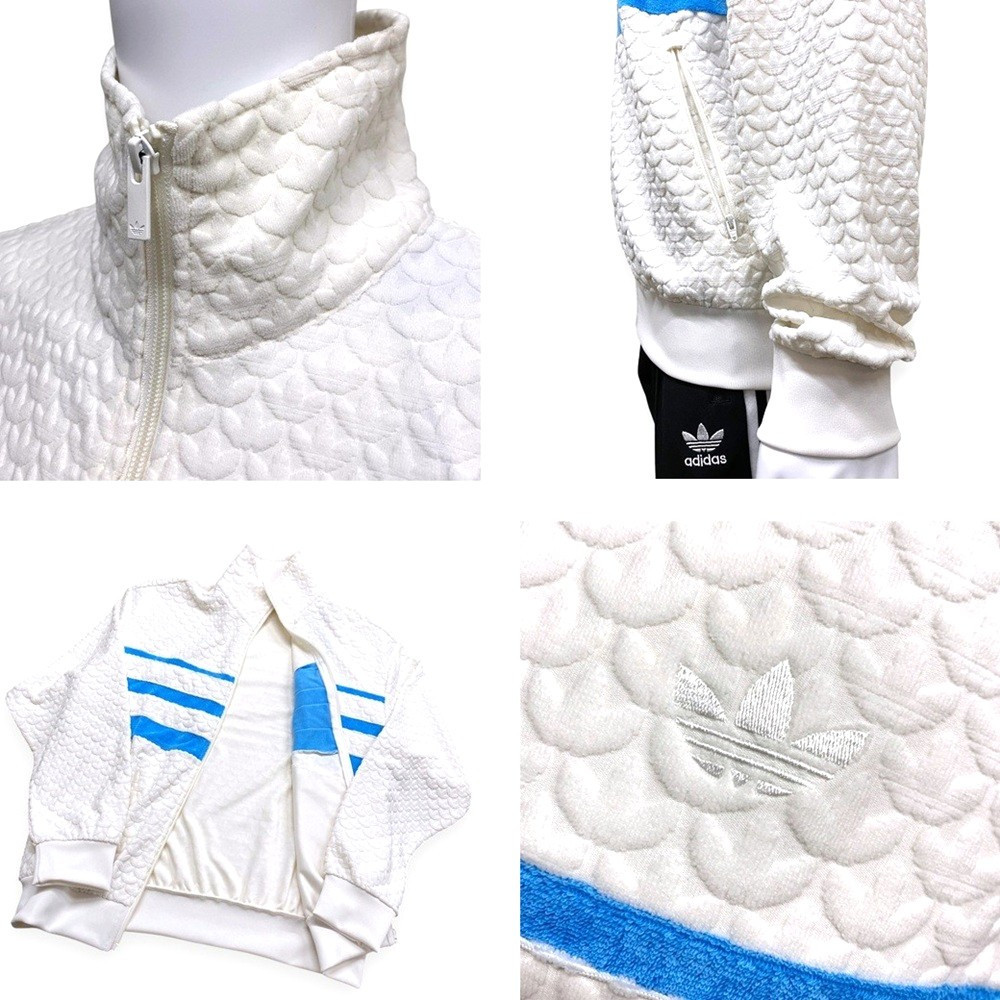 adidas Originals モノグラム トラックトップ (クラウドホワイト