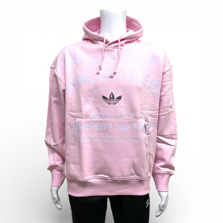 adidas Originals シューメーカー グラフィック パーカー （クリア