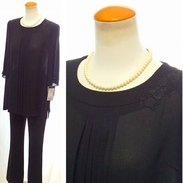 着丈長め レースモチーフ さらさら肌ざわり 日本製 通気性抜群