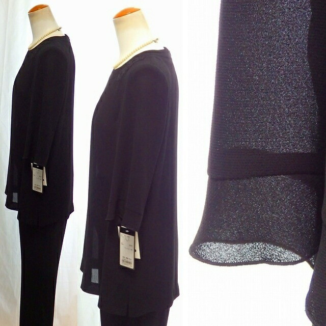 着丈長め レースモチーフ さらさら肌ざわり 日本製 通気性抜群